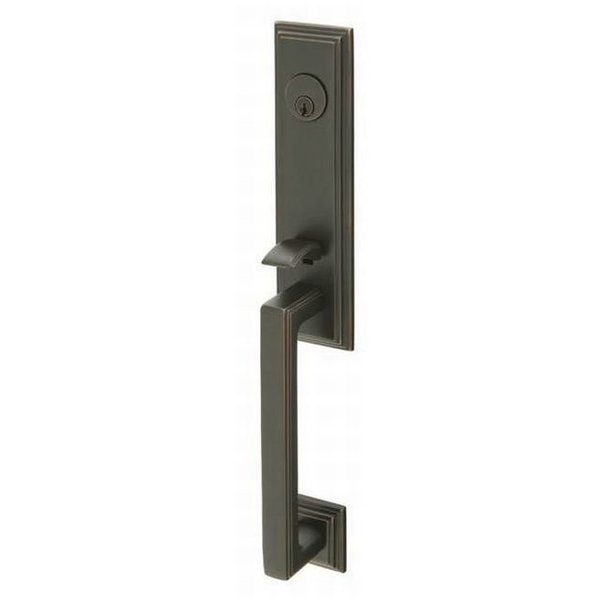 Oil Rbbd Brnz Handleset, 4201HLOUS10BRH, EMTEK, Mfr# 4201HLOUS10BRH